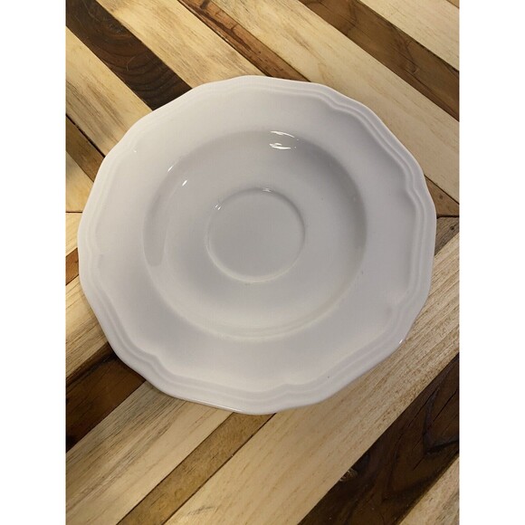 Mikasa Ultima + HK 400 Antique White, Set Of 2, 10 Oz Coffee, Tea Cups & Saucers - Picture 6 of 10